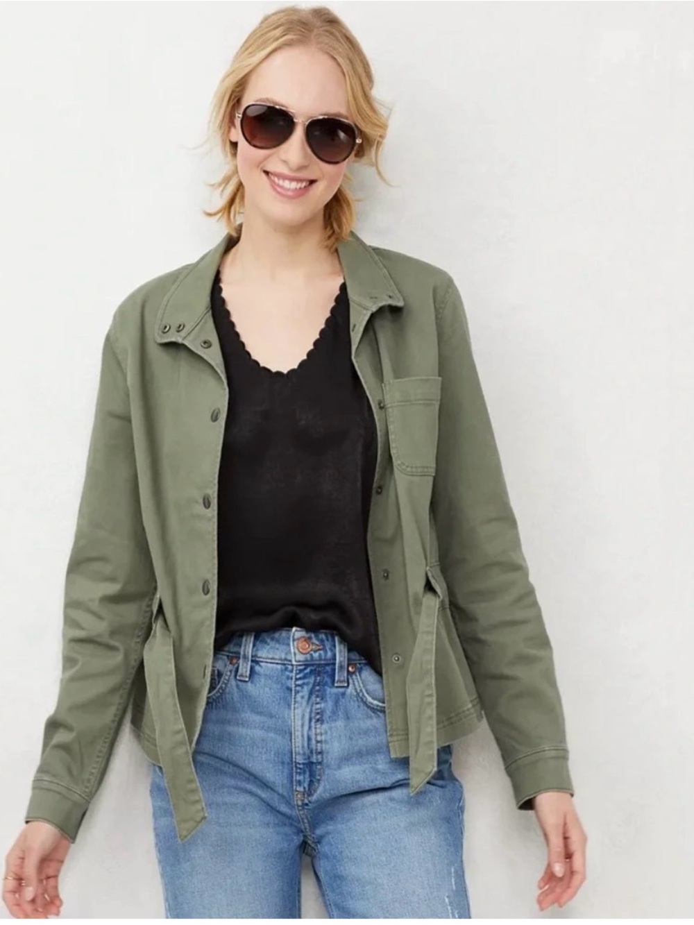 Classic Olive Utility Jacket